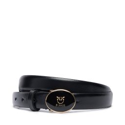 Колан PINKO Round Enamel H2 Belt 20252 PLT01 105466.A2QL Черен