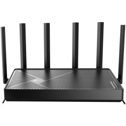 Рутер TP-Link Archer BE400, 6500Mbps, 2.4GHz (688Mbps)/ 5GHz (5764Mbps), Wireless BE, 1x 10/100/1000/2500Mbps LAN, 3x 10/100/1000Mbps LAN, 1x 10/100/1000/2500Mbps WAN