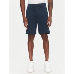 Pepe Jeans Шорти от плат PM801181 Тъмносин Regular Fit