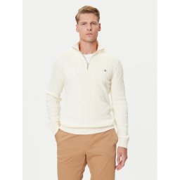Gant Пуловер 8050603 Екрю Regular Fit