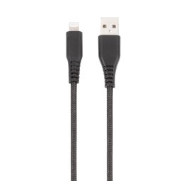 Кабел Vivanco 61688, от USB A(м) към Lightning(м), 1.5m, черен