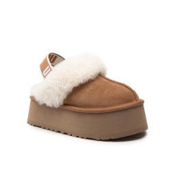 Ugg Пантофи W Funkette 1113474 Кафяв