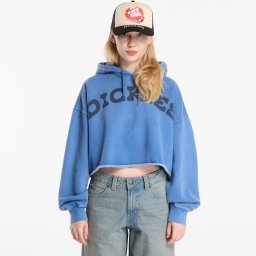 Суитшърт Dickies Hollywood Cropped Hoodie Blue XXS