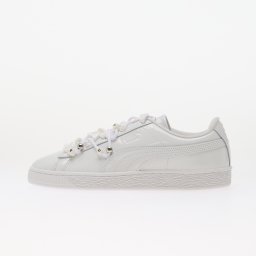 Сникърси Puma Suede Bloom Patent Wns Puma White/ Feather Gray EUR 38.5