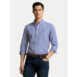 Polo Ralph Lauren Риза 710928254008 Син Slim Fit