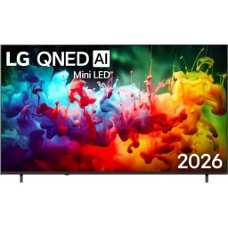 Телевизор LG 65QNED70B3C, 65" 4K QNED MiniLED Smart TV, 3840x2160, DVB-T2/C/S2, Alpha7 AI Processor, HDR10 / HLG, webOS 26 ThinQ