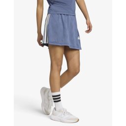 ADIDAS Stadium 3-Stripes Tennis Skirt With Short Blue