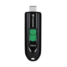 Transcend 128GB, USB3.2, Pen Drive, Type-C, Capless, Black