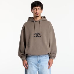 Суитшърт Umbro Og Logo Mask Hoodie Dark Greige XL