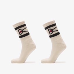 Чорапи District Vision USA Cotton Socks (2 Pack) Cream/ Black Stripe Universal