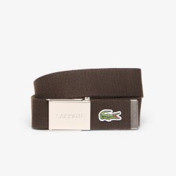 Колан Lacoste Woven Strap In Kit Belt Palmier Chine/Delft 100