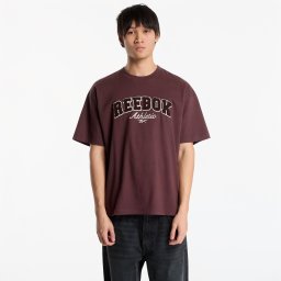 Тениска Reebok Elevated Athletic Varsity T-Shirt Dark Cocoa XL