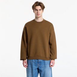 Суитшърт Lacoste Crewnecks Mascara Brown M