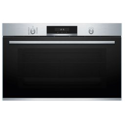 Фурна за вграждане Bosch VBD5780S0, Обем 112 л, 90 см, 10 функции, LED дисплей, Пиролитично почистване, Inox