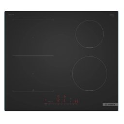 Индукционен плот Bosch PVS61AHC1E, 60 см, 4 зони, CombiZone, PerfectFry Plus, PowerBoost, DirectSelect, Home Connect, Черен мат