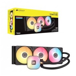 CPU Cooler Titan II RX360 iCue Black