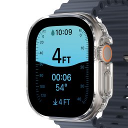 PanzerGlass Waterproof Full Body Case Transparent Apple Watch Ultra 3, Ultra 2, Ultra, 49 mm