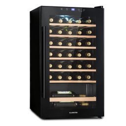 Klarstein Barossa 32 Uno, охладител за вино, 1 зона, 95 литра/36 бутилки, сензорен дисплей (HEA3-Barossa-32-uno)