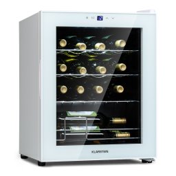 Klarstein Shiraz 16 Quartz, охладител за вино, 42 л, сензорен панел за управление, 160 W, 5- 18 °C (HEA-Shiraz-16-uno-wh)