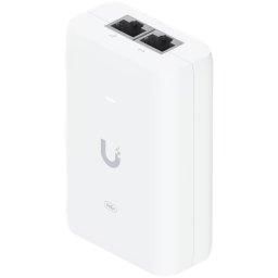 Ubiquiti U-POE+ adapter 30W, powers UniFi PoE+ devices, reduce dependency o