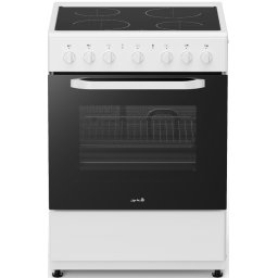 Готварска печка с керамичен плот ARIELLI C-6590CER-W