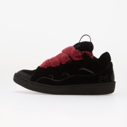Сникърси Lanvin Curb Sneakers Jersey Velvet Black EUR 42