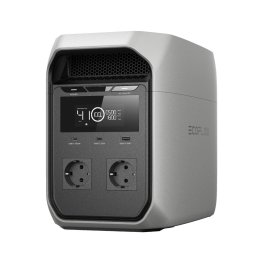 Преносима електроцентрала Ecoflow Delta 3 Classic, 1024Wh, сребриста, 2x Shuko, 1x USB-C, 1x USB-A, Wi-Fi, Bluetooth, 1800W
