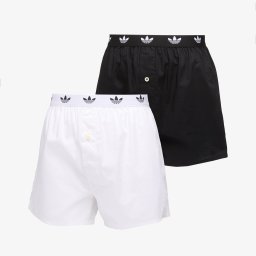 Боксерки adidas Woven Boxer 2-Pack Black/ White M