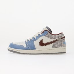Сникърси Air Jordan 1 Low Summit White/ Light Boulder-Summit White EUR 42.5