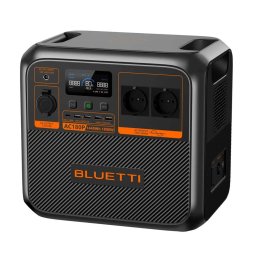 Преносима електроцентрала Bluetti AC180P, 1440Wh, черна, 2x Shuko, 1x USB-C, 4x USB-A, безжично зареждане, 1800W