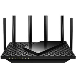 Рутер TP-Link Archer AX72 Pro, 5400 Mbps, 2.4GHz(574 Mbps)/5GHz(4804 Mbps), Wireless AX, 1x WAN/LAN 10/100/1000/2500, 1x WAN/LAN 10/100/1000, 3x LAN 10/100/1000, 6 външни антени