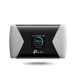 Рутер TP-Link M7650 AC1200, мобилен, 3G/4G, 2.4GHz (300Mbps) и 5GHz (867Mbps), AC стандарт, 1x micro USB port for power supply, 1x micro SIM card slot, 1x micro SD card slot