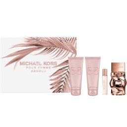 Michael Kors Pour Femme Absolu Комплект (EDP 100ml + BL 100ml + SG 100ml +EDP 10ml) за Жени