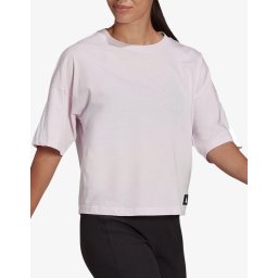 ADIDAS Sportswear Future Icons 3-Stripes Tee Light Pink