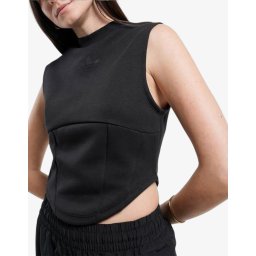 ADIDAS Originals Structured Interlock Tee Black