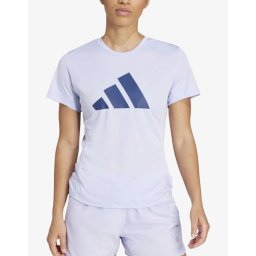 ADIDAS Run It Tee Purple/Blue