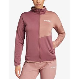ADIDAS Terrex Xperior Climawarm Light Fleece Hooded Pink