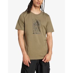 ADIDAS Terrex Graphic Tee Green