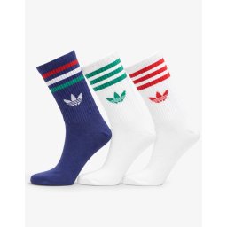 ADIDAS 3-pairs 3S Crew Socks Victory Blue