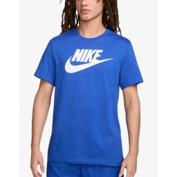NIKE Icon Futura Tee Court Blue
