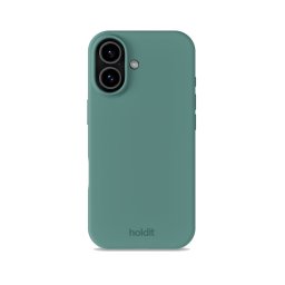 Кейс Holdit за iPhone 17, Silicone Case - Зелен