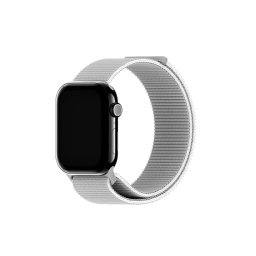 Каишка за часовник Holdit за Apple Watch 38/40/41/42 mm, 145-195mm, Nylon - Сива