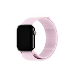Каишка за часовник Holdit за Apple Watch 38/40/41/42 mm, 145-195mm, Nylon - Розова