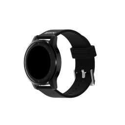 Каишка за часовник Holdit 20 mm, 155-195mm, Silicone - Черна