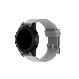 Каишка за часовник Holdit 22 mm, 160-200mm, Silicone - Светлосива