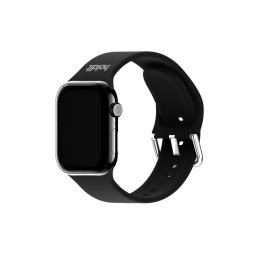 Каишка за часовник Holdit за Apple Watch 38/40/41/42 mm, 145-195mm, Silicone - Черна