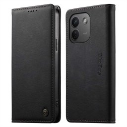 Калъф тип портмоне марка DIERFENG за Xiaomi Redmi Note 17 Pro Max 5G - черен
