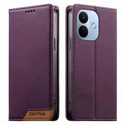 Калъф тип портмоне марка DIERFENG за Xiaomi Redmi Note 17 Pro 5G - лилав
