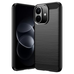 Силиконов гръб Rugged Armor за Xiaomi Redmi Note 17 Pro 5G - черен