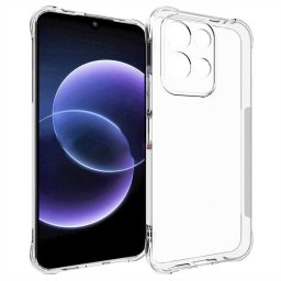 Силиконов гръб с подсилени ръбове за Xiaomi Redmi 17 4G/5G - прозрачен